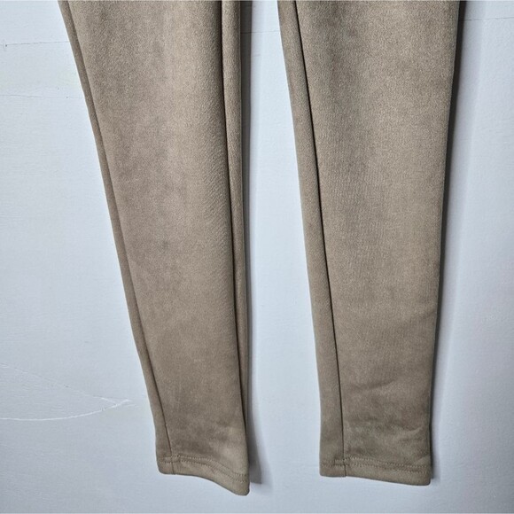 NWT Philosophy Neutral Faux Suede Skinny Pants Fall Office Work Preppy Size XS - Picture 8 of 8